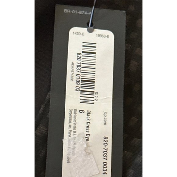 Worthington Fit & Flare Mini Skirt Check Pattern Dark Brown & Black Women Size 6 - Picture 10 of 10